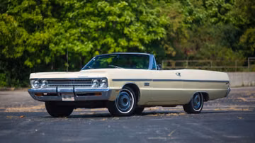 Plymouth Fury III Convertible, 1969