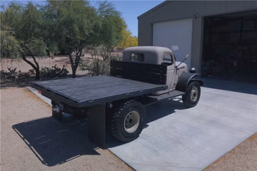 DODGE POWER WAGON 4X4 FLATBED PICKUP, 1955