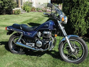 Honda 450-cc Nighthawk, 1985