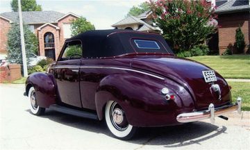 MERCURY 99A SPORT CONVERTIBLE, 1939