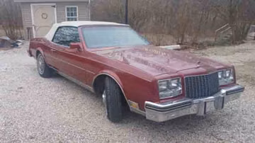 Buick Riviera Convertible, 1985