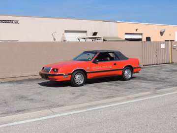 Chrysler LeBaron Convertible, 1987