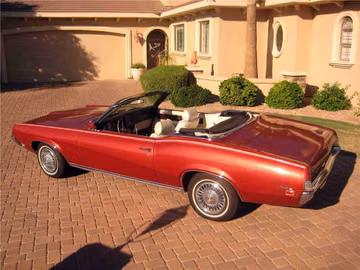 MERCURY COUGAR CONVERTIBLE, 1969