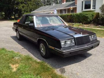 Chrysler LeBaron Convertible, 1983
