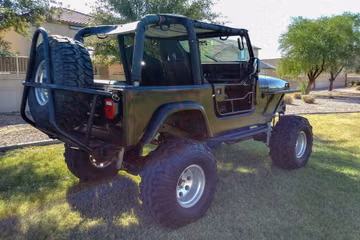 JEEP WRANGLER CUSTOM SUV, 1992