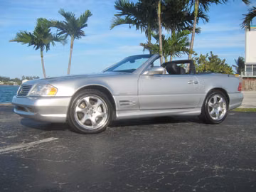 Mercedes-Benz SL600 Convertible, 2002