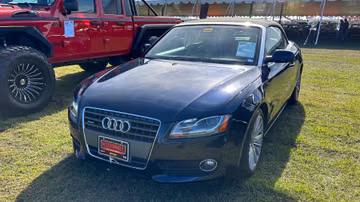 Audi A5 Convertible, 2010