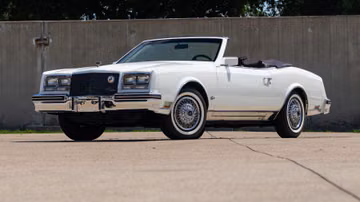 Buick Riviera T-Type Convertible, 1985