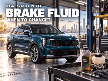 Когда менять тормозную жидкость в Kia Sorento