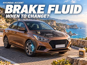 Когда менять тормозную жидкость в Hyundai Accent
