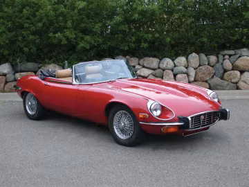 Jaguar E-Type Series 3 V-12 Roadster, 1973