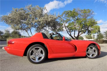 DODGE VIPER RT/10 CONVERTIBLE, 2000
