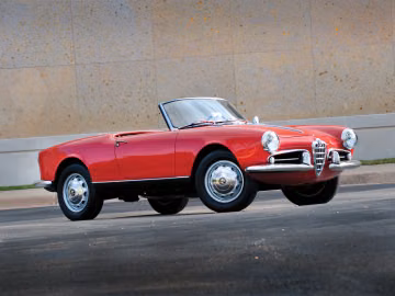 Alfa Romeo Giulietta Spider, 1957