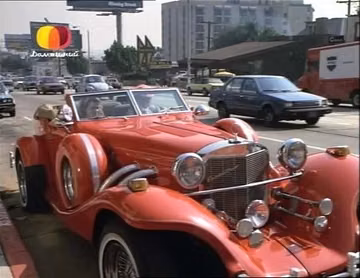 Excalibur Series IV Phaeton in Hollywood Wives (1985)