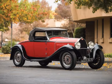 Bugatti Type 49 Roadster by Gangloff, 1928