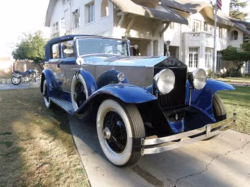 Rolls-Royce Springfield Phantom I Salamanca by Hibbard & Darrin, 1930