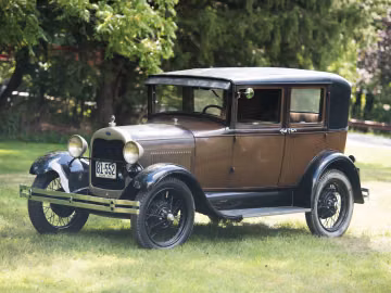 Ford Model A 'Leatherback' Fordor Sedan by Briggs, 1929