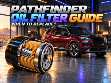 When to change the oil filter on a Nissan Pathfinder