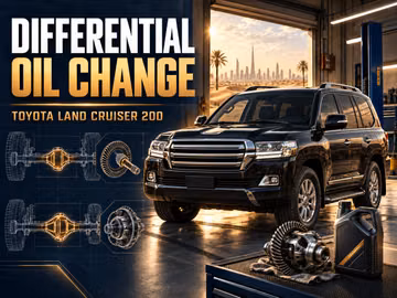 How Often Should You Change the Differential Oil in a Toyota Land Cruiser 200?