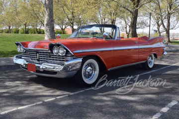 PLYMOUTH SPORT FURY المكشوفة، 1959