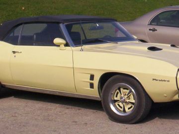 Pontiac Firebird Convertible, 1969