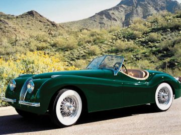 Jaguar XK 120 Roadster, 1950