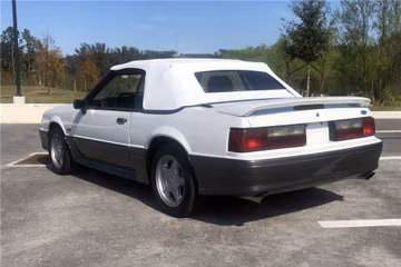 FORD MUSTANG GT CONVERTIBLE, 1989