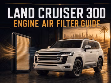 When Should You Replace the Engine Air Filter on a Toyota Land Cruiser 300?