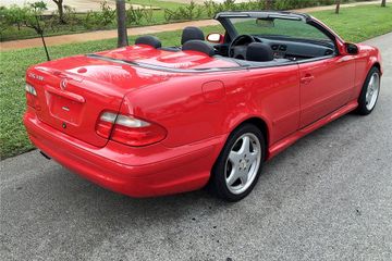MERCEDES-BENZ CLK430 CONVERTIBLE, 2001