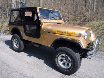 Jeep CJ-7 Renegade, 1976