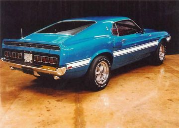 SHELBY GT500 FASTBACK, 1969