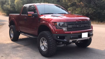 Ford F150 SVT Raptor Pickup, 2014