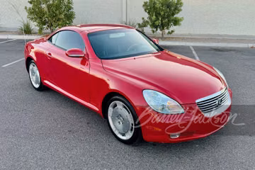 LEXUS SC430 CONVERTIBLE, 2002