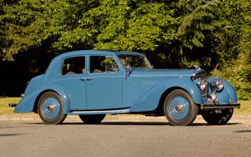 Bentley 4-1/4 Liter Vanvooren Pillarless Saloon, 1939