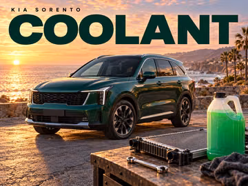 متى يجب تغيير سائل التبريد في Kia Sorento