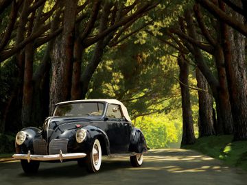 Lincoln Zephyr Convertible Coupe, 1938