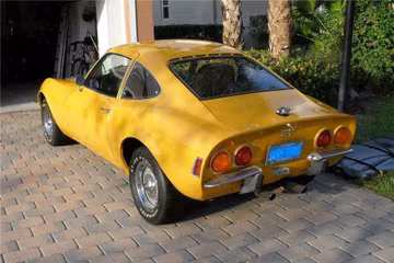 OPEL GT 2 DOOR COUPE, 1972