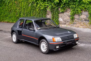 Peugeot 205 Turbo 16 VIN. VF3741R76E5100127, 1984