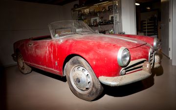 Alfa Romeo Giulietta Spider, 1957