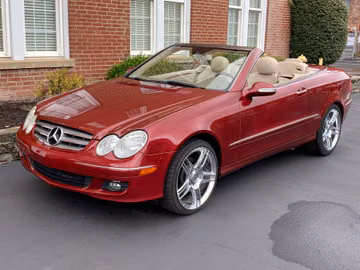 Mercedes-Benz CLK350 Convertible, 2008