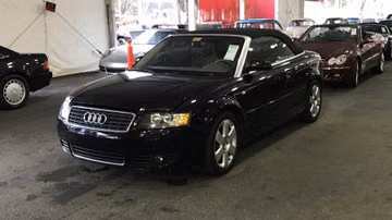 Audi A4 Convertible, 2005