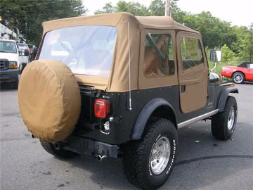 JEEP CJ-7 CONVERTIBLE, 1983