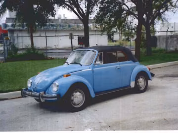 Volkswagen Super Beetle Convertible, 1975