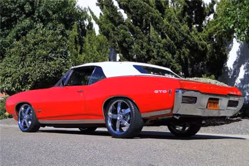 PONTIAC GTO CONVERTIBLE, 1968