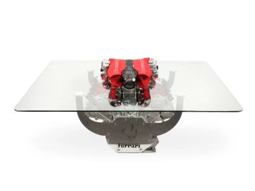 Ferrari 488 Engine Coffee Table