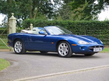 Jaguar XK8 Convertible-Auction Lot, 1998
