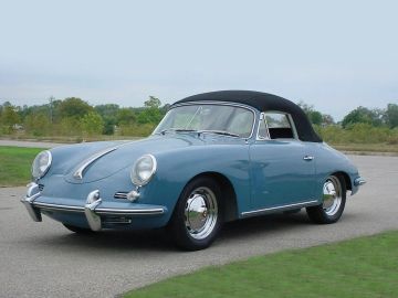 Porsche 356 B 1600 Super Cabriolet by Reutter, 1961