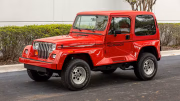Jeep Wrangler Renegade, 1991