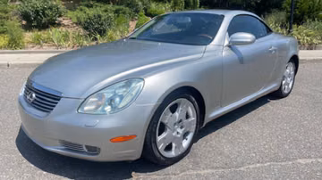 Lexus SC430 Convertible, 2004