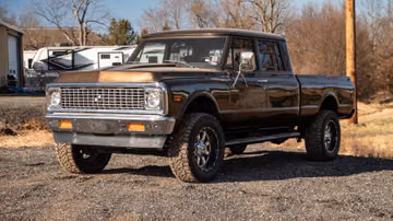 Chevrolet 1/2-Ton Suburban Custom Pickup, 1972